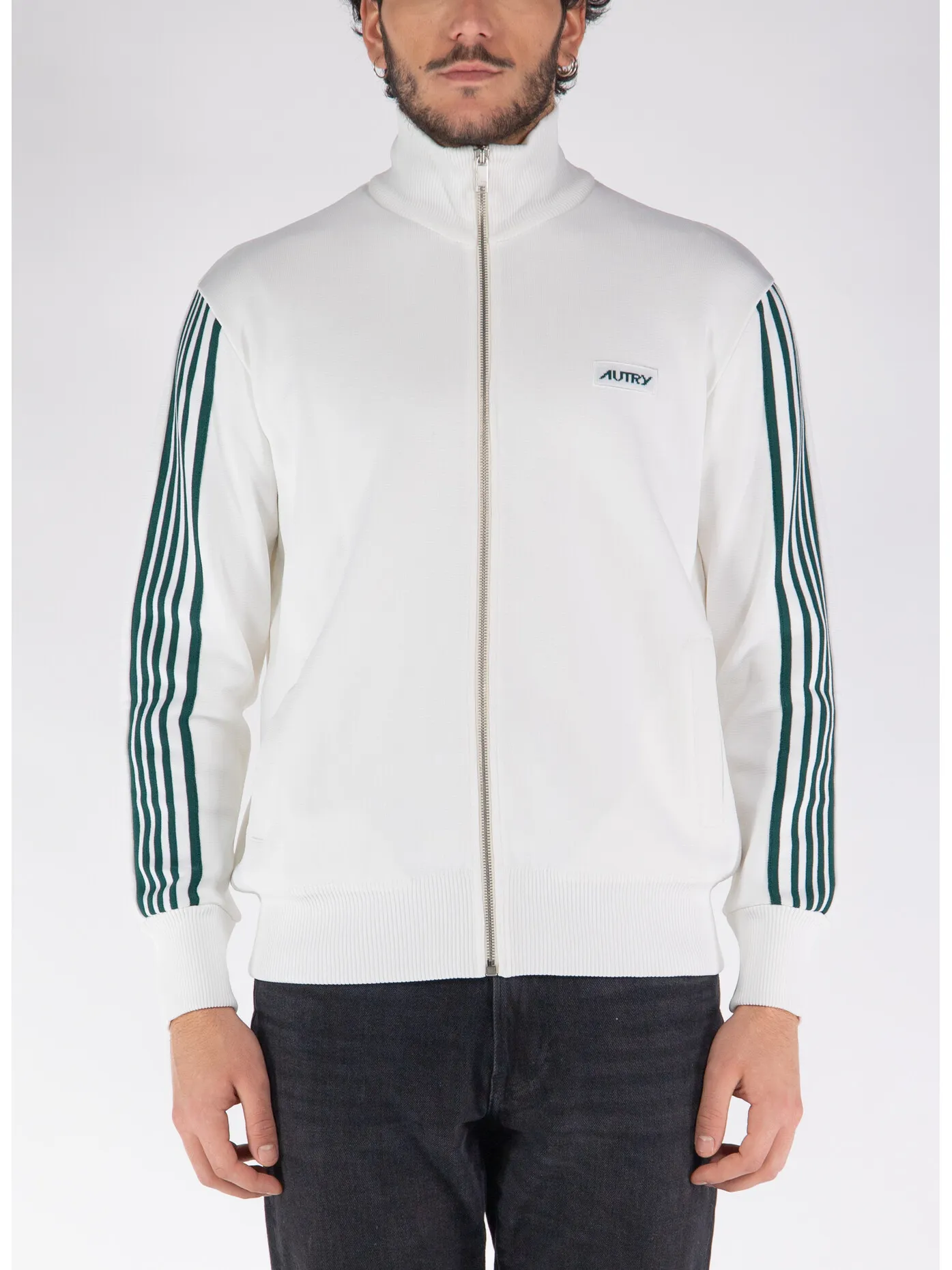     -AUTRY    -FELPA FULL ZIP CON LOGO-