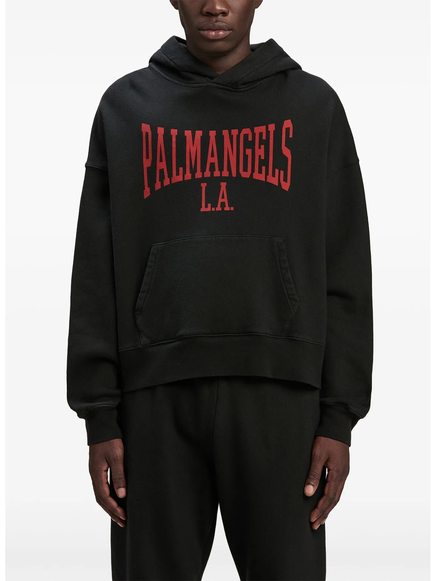     -PALM ANGELS    -FELPA HOODIE COLLEGE-