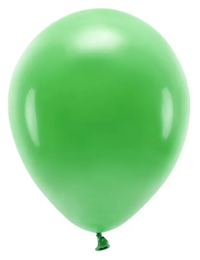 100 palloncini eco verde pastello 26cm