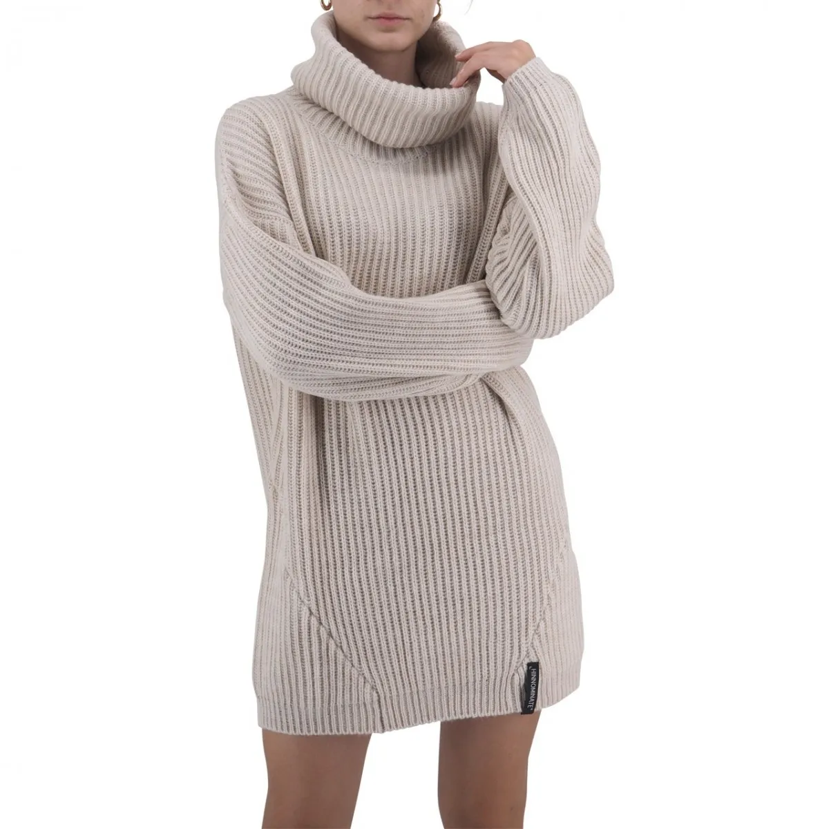 Abito In Maglia Dolcevita