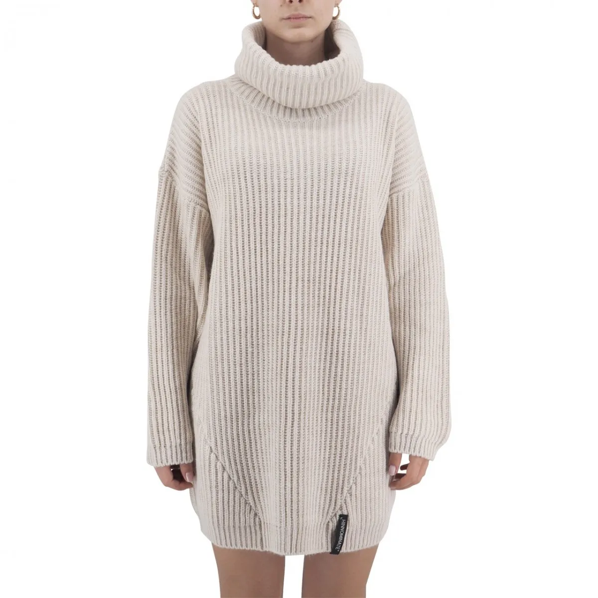 Abito In Maglia Dolcevita