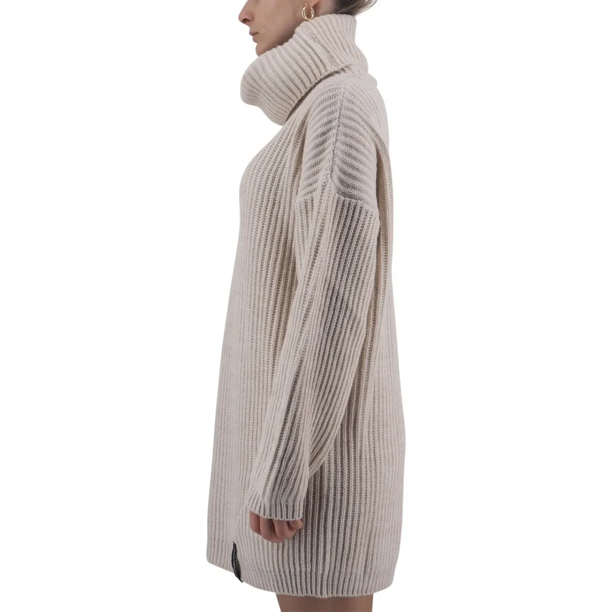 Abito In Maglia Dolcevita