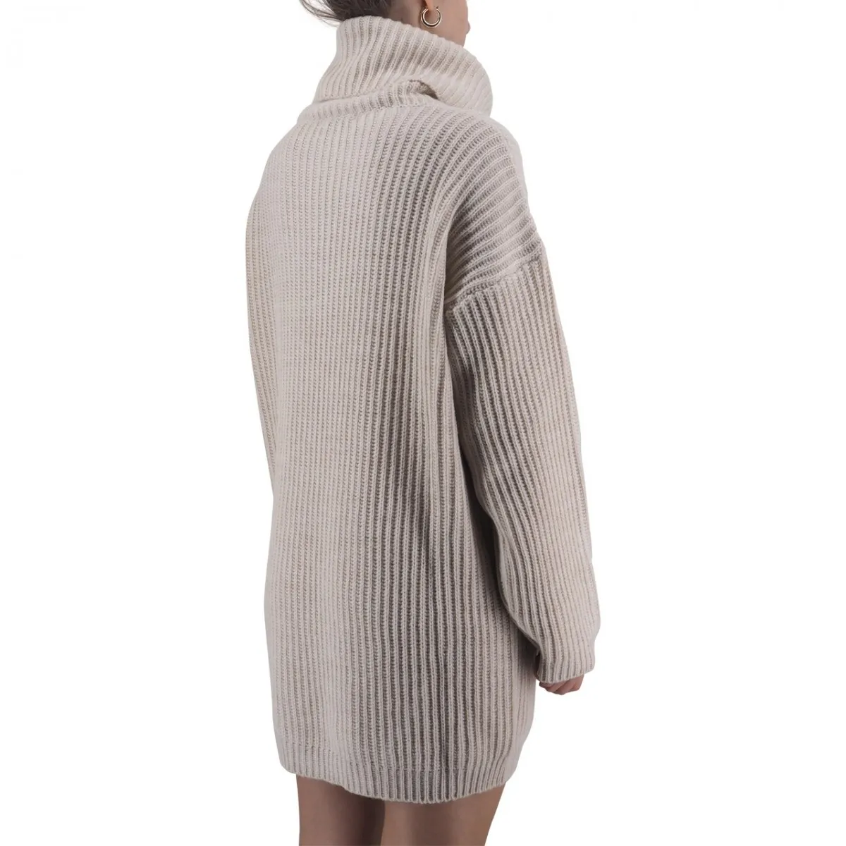 Abito In Maglia Dolcevita