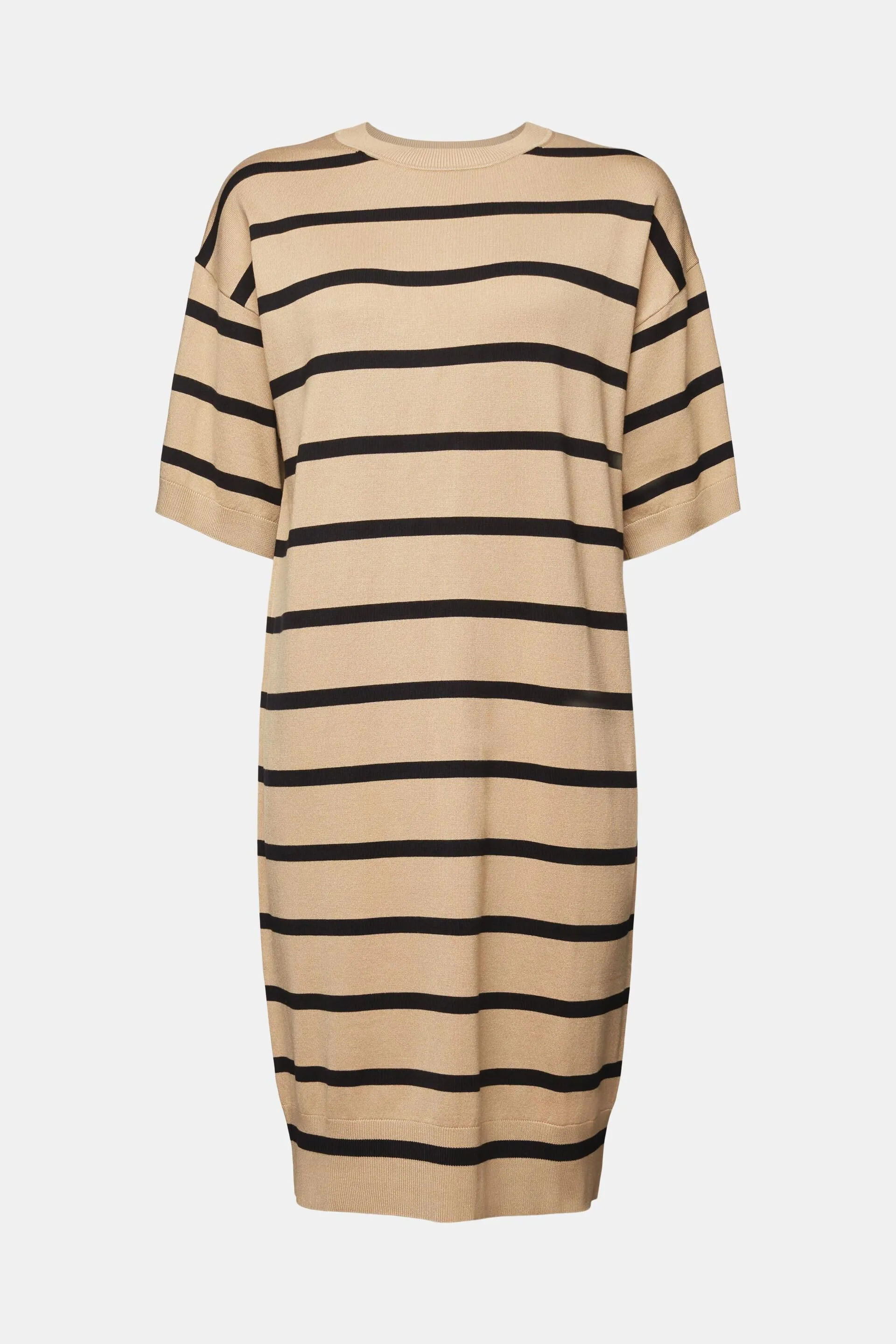 Abito oversize in maglia a righe