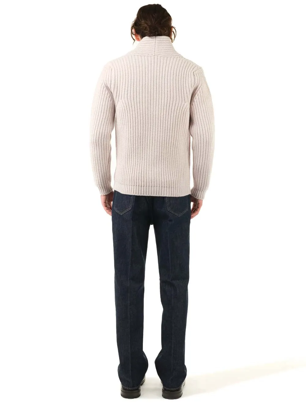   Al Duca D'aosta  Cardigan bianco  