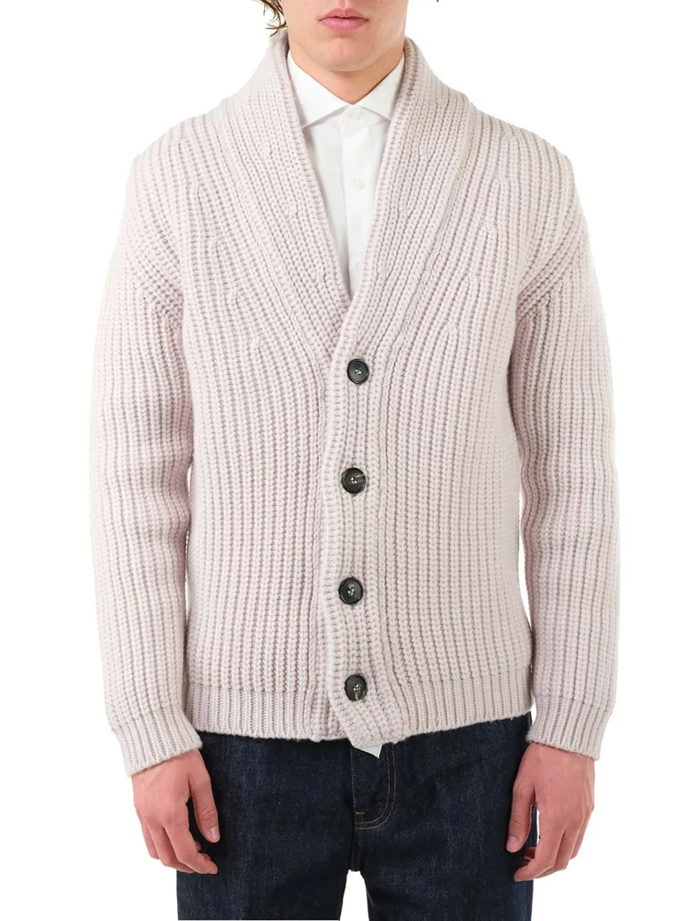  Al Duca D'aosta  Cardigan bianco  