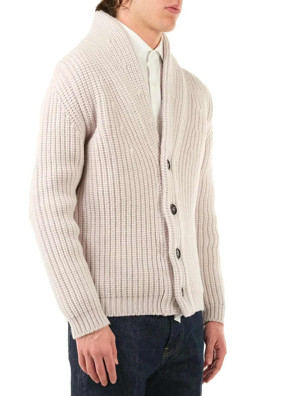   Al Duca D'aosta  Cardigan bianco  