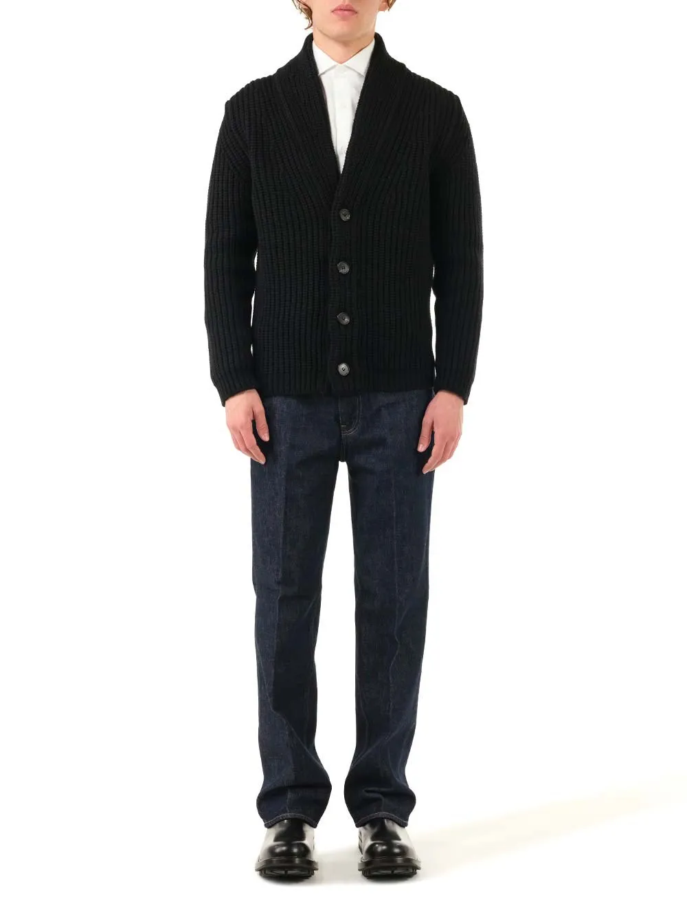   Al Duca D'aosta  Cardigan nero  