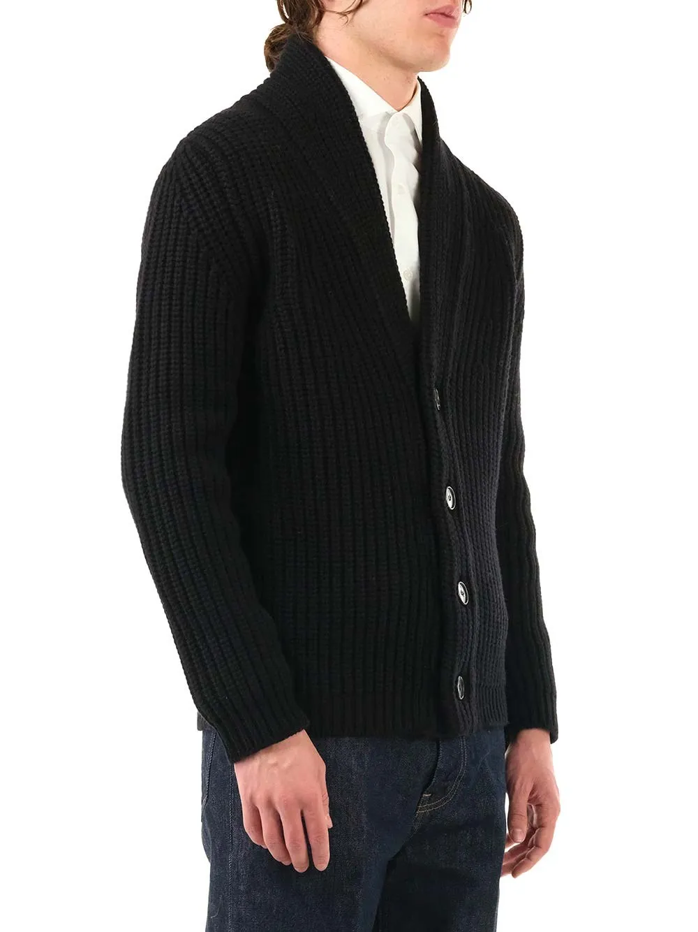   Al Duca D'aosta  Cardigan nero  