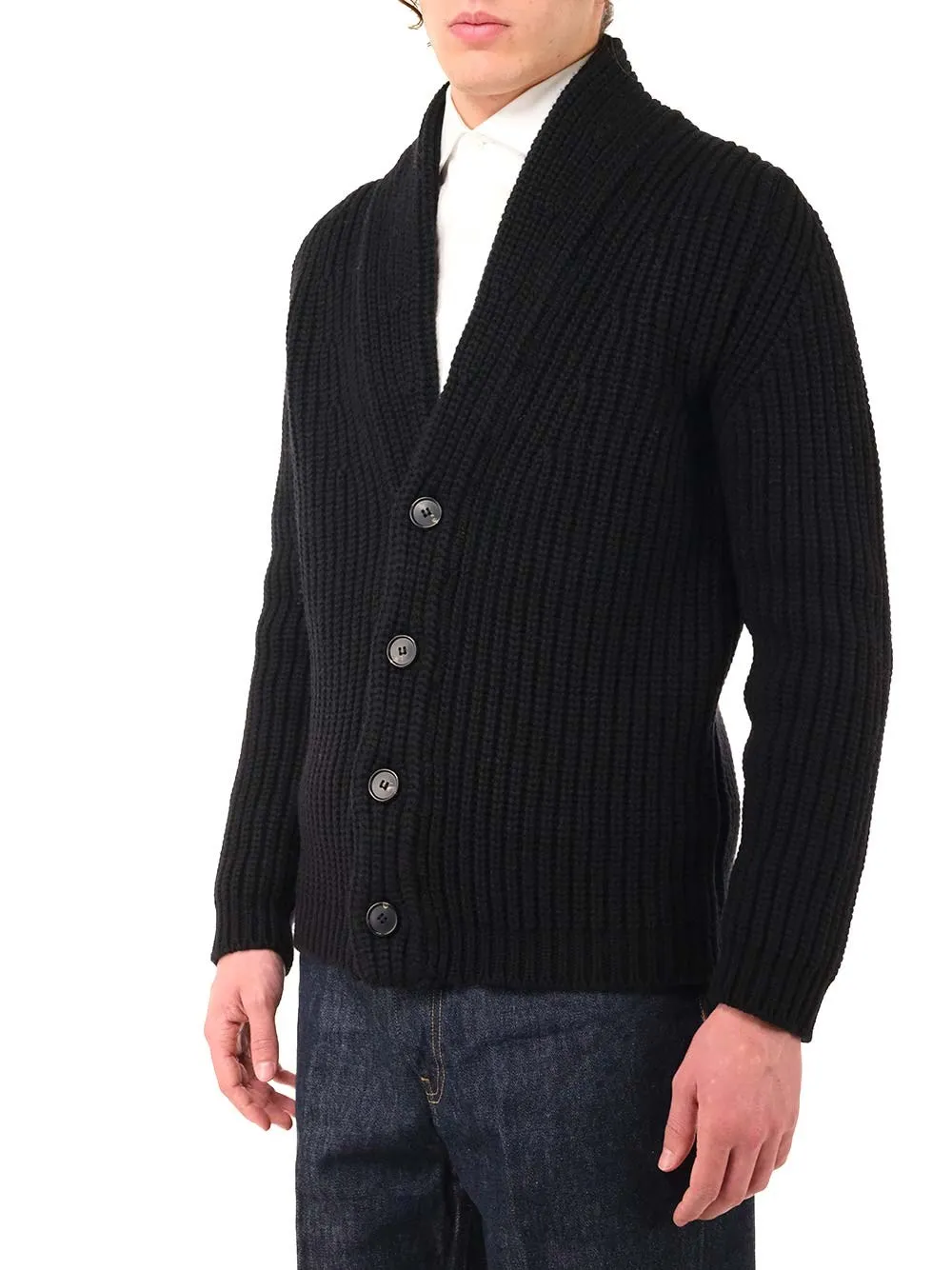   Al Duca D'aosta  Cardigan nero  