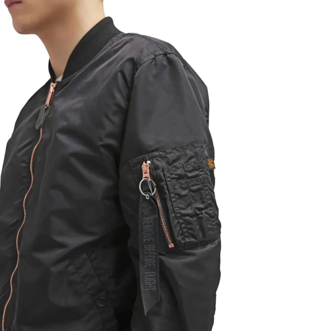 Alpha Industries bomber MA-1 nero