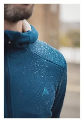 Altura Grid Softshell Hoodie Blue/Grey