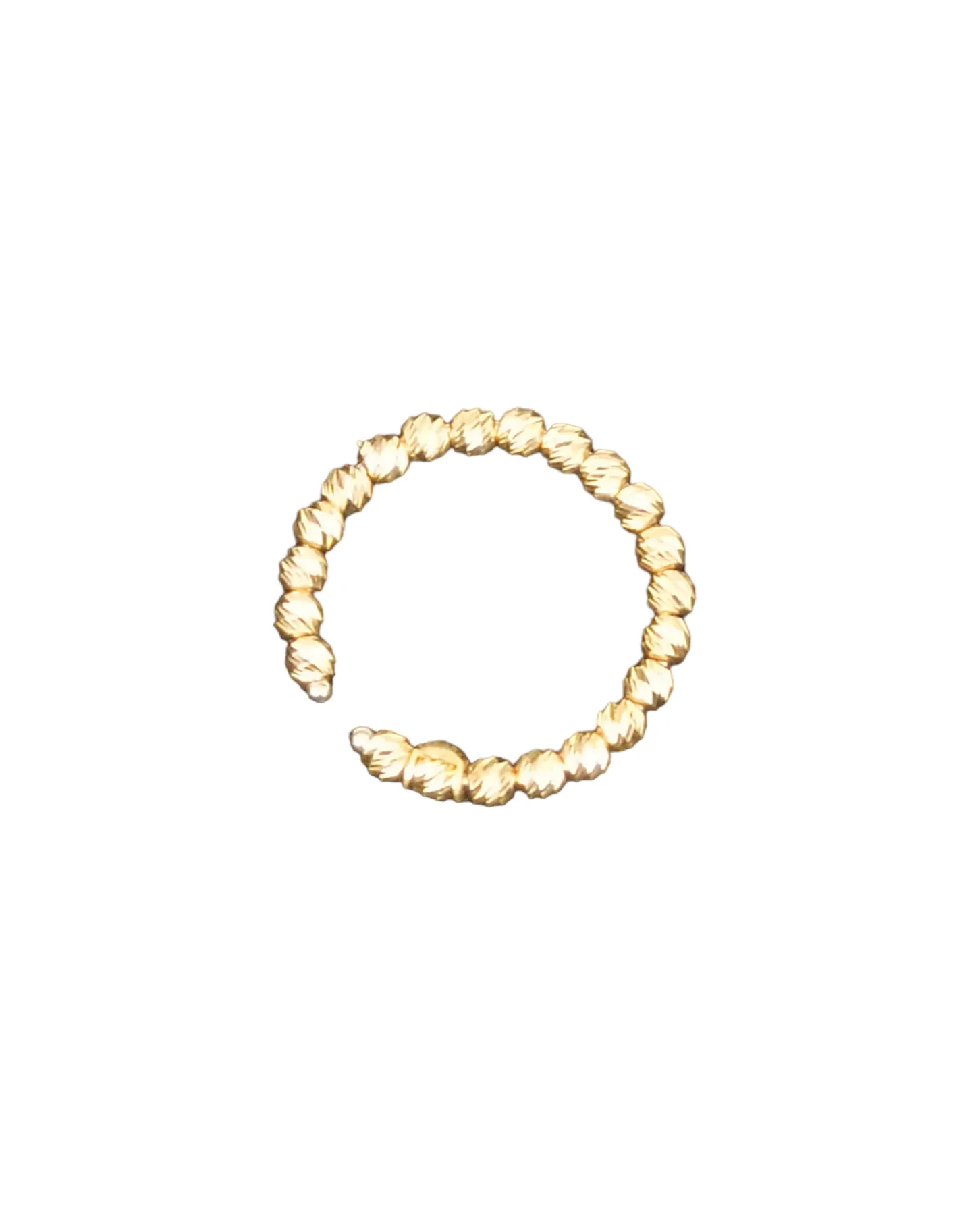 Anello diamantato in oro giallo