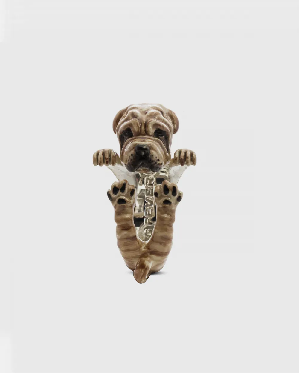ANELLO HUG SHAR PEI SMALTATO
