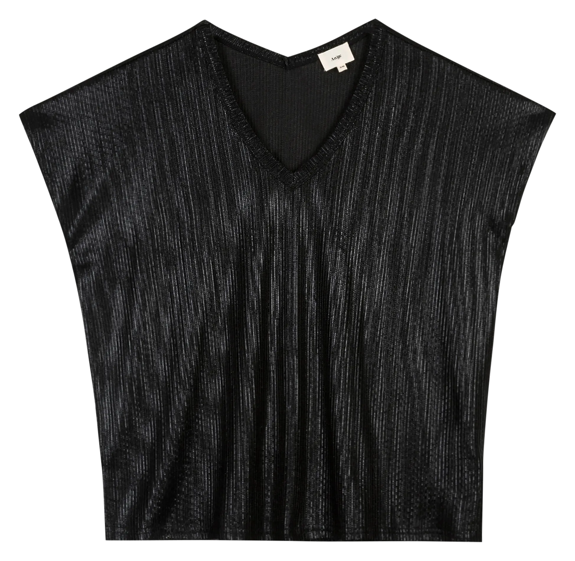  AN'GE   AGNESSE - Maglietta oversize iridescente | Grigio