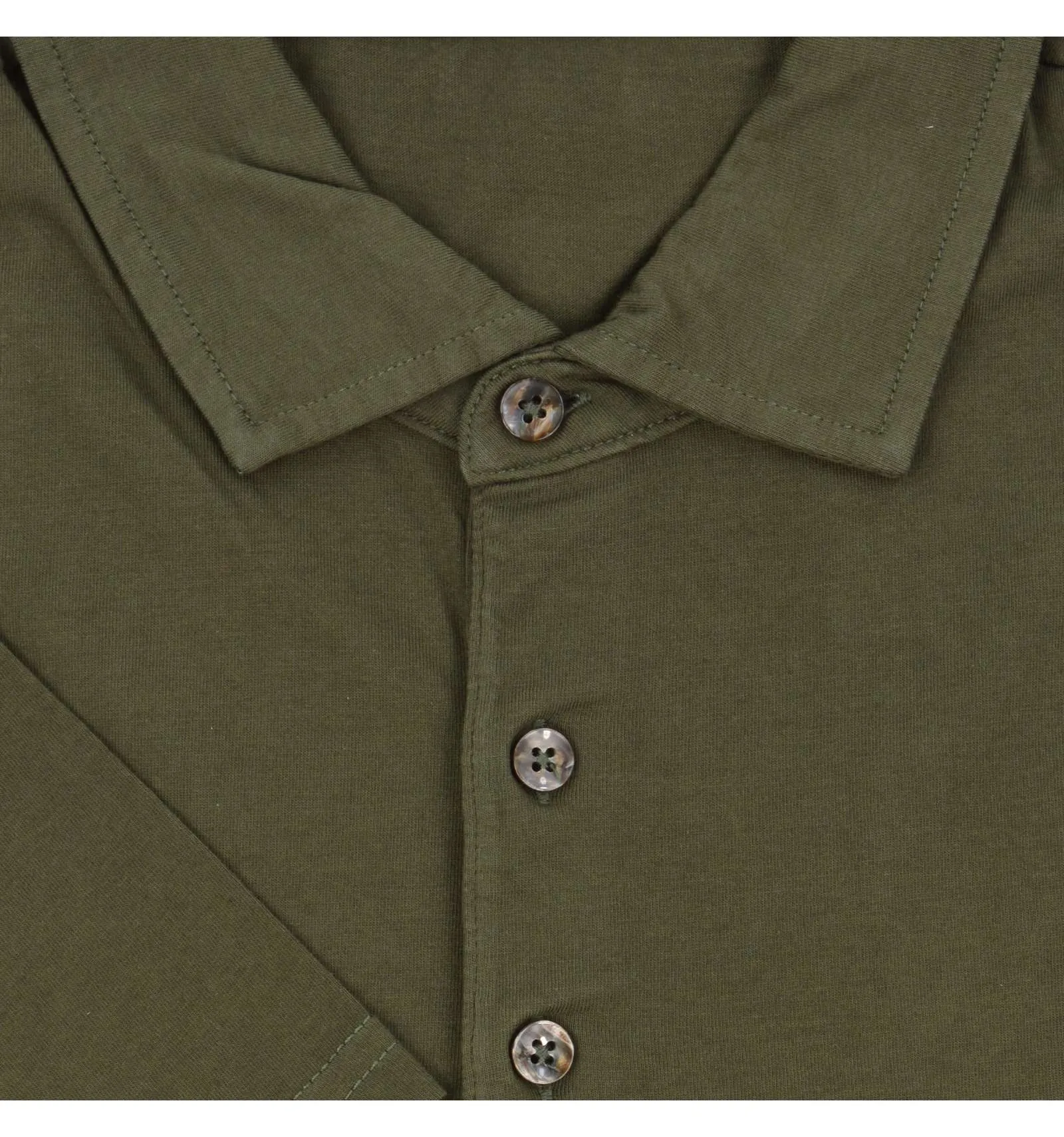 AT.P.CO uomo maglia polo verde 100% cotone A185P03 5J01 890