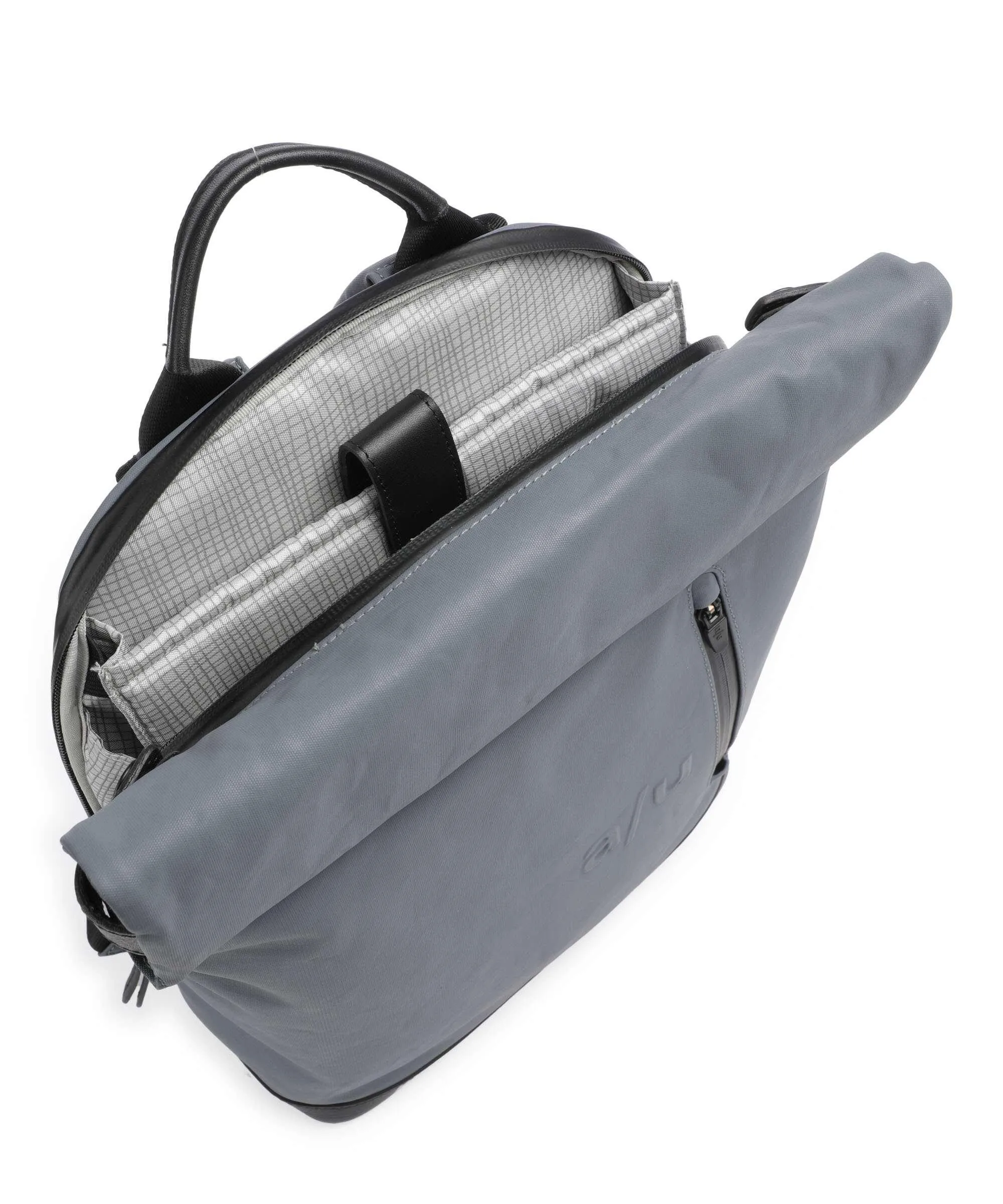  Aunts & Uncles Japan Wakayama Zaino roll-top cotone biologico grigio  