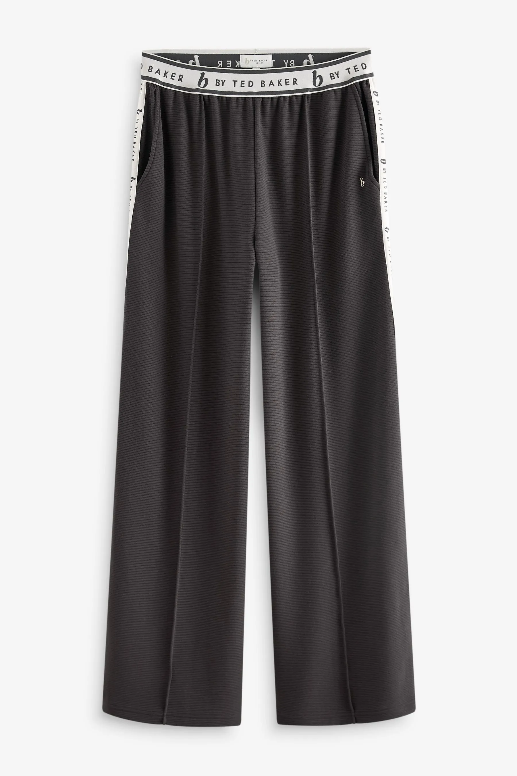 B by Ted Baker - Pantaloni da jogging a coste con fondo ampio    