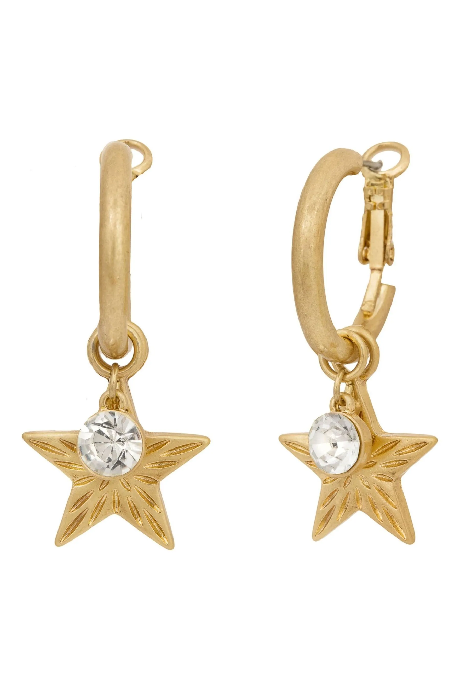 Bibi Bijoux Oro - Starburst - Orecchini a cerchio intercambiabili
