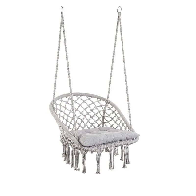 Bizzotto outdoor Amaca pensile Javier rettangolare grigio 88x130h
