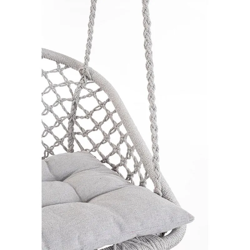 Bizzotto outdoor Amaca pensile Javier rettangolare grigio 88x130h