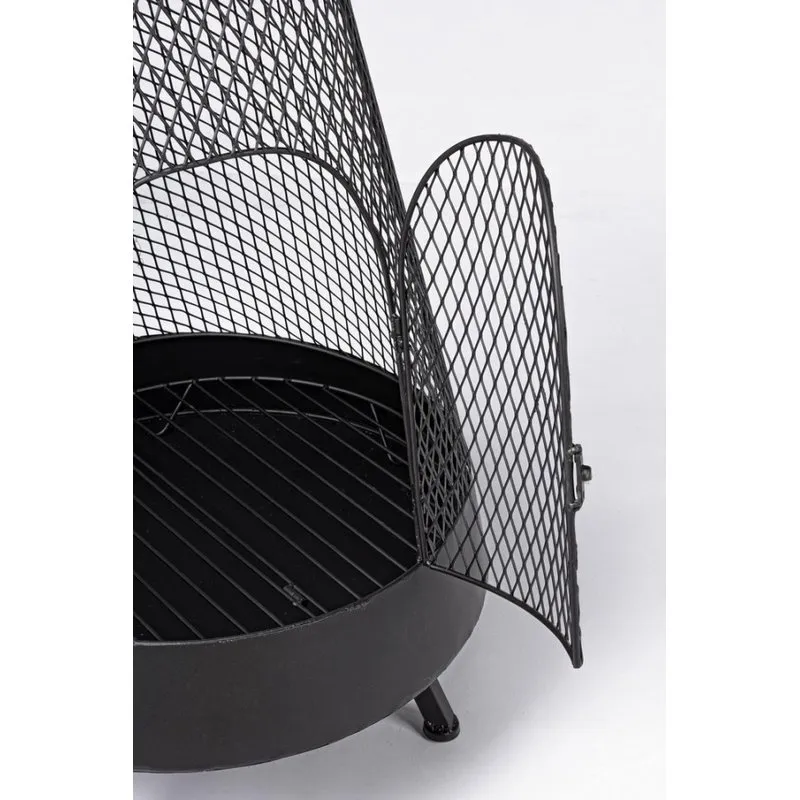 Bizzotto outdoor Braciere Efesto nero d50x138h