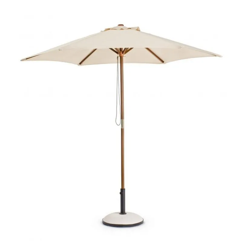 Bizzotto outdoor Ombrellone Syros 2.5m naturale