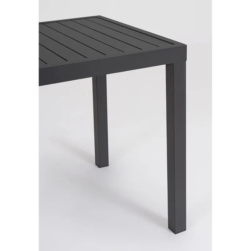 Bizzotto outdoor Tavolo Hilde 130x68 antracite lh32