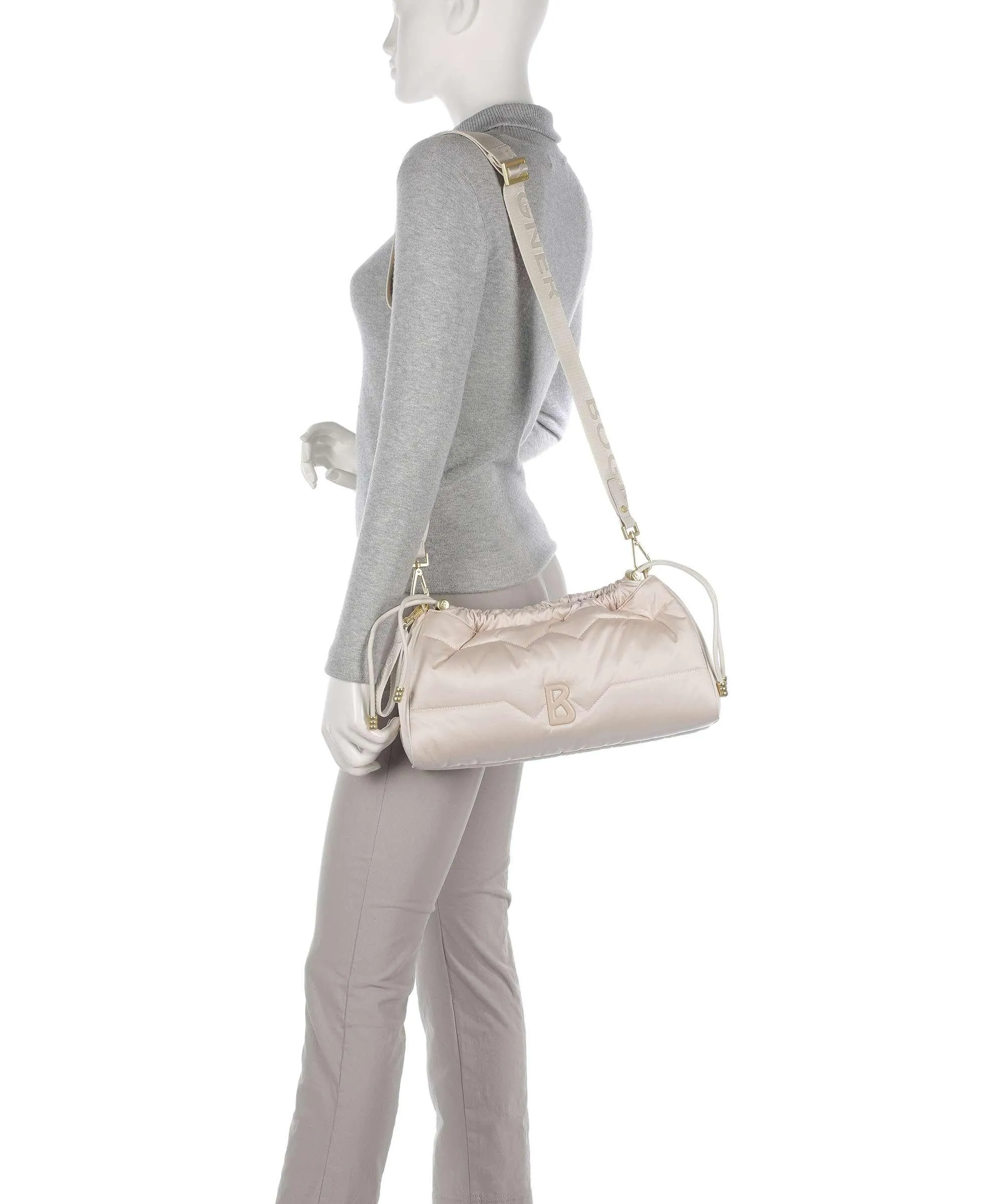  Bogner Morzine Borsa a secchiello poliestere beige  