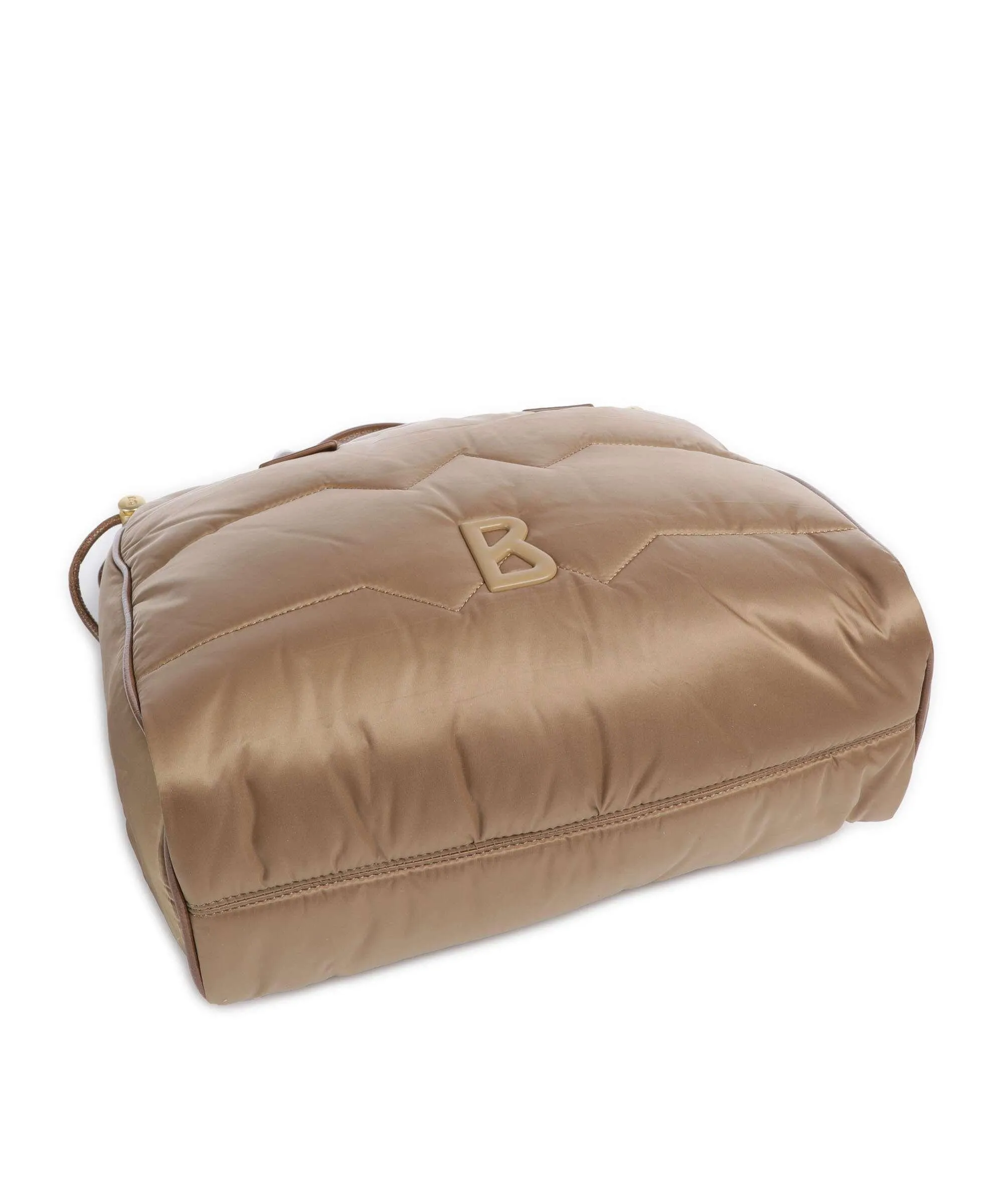  Bogner Morzine Malina Borsa a secchiello nylon marrone chiaro  