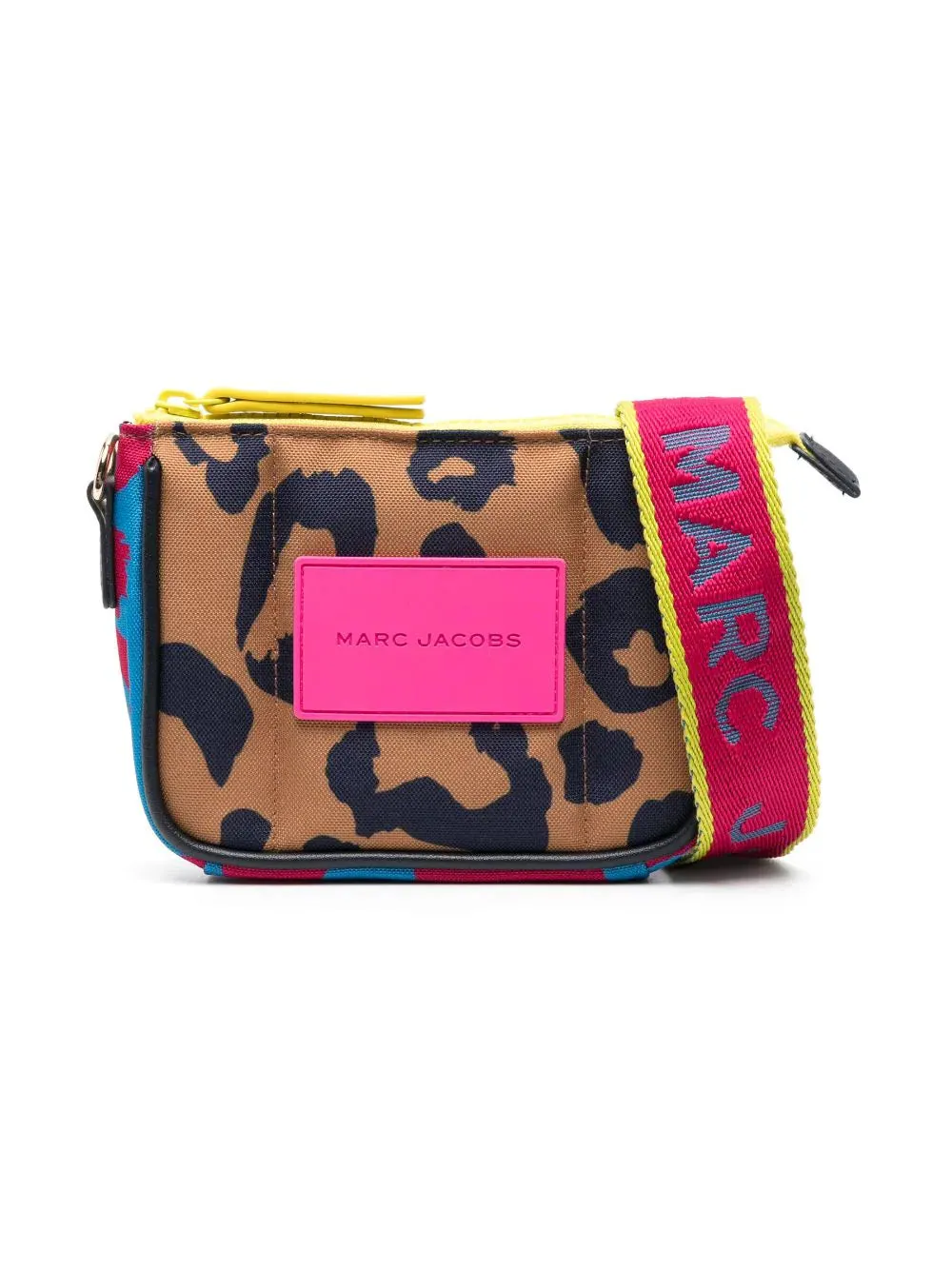 Borsa a spalla leopardata