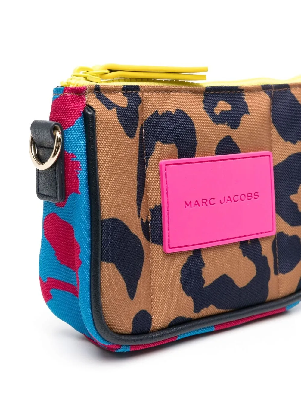 Borsa a spalla leopardata