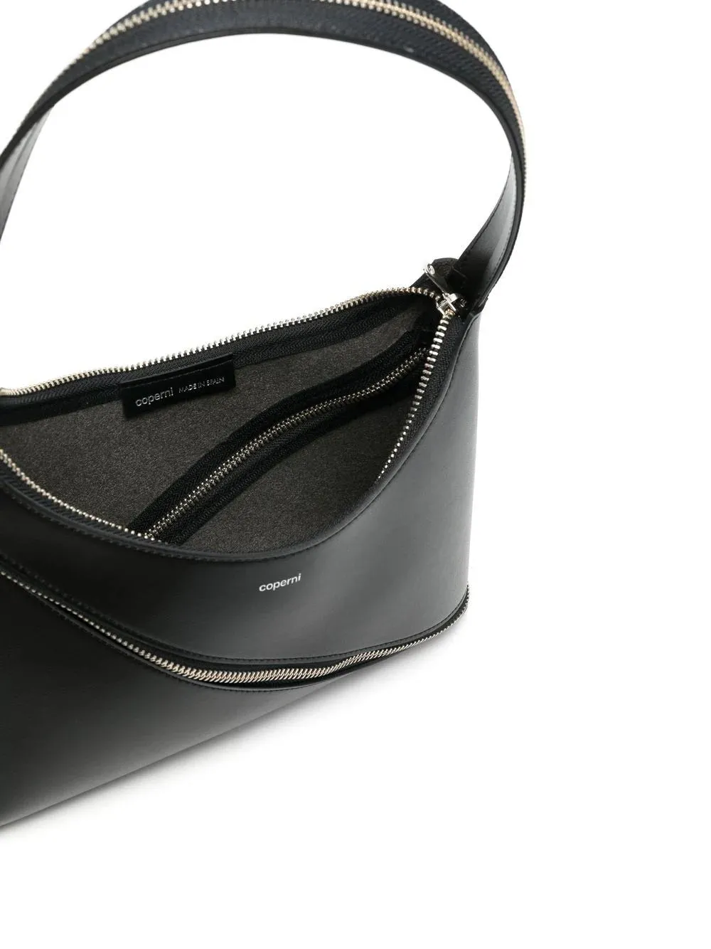 Borsa Baguette con zip