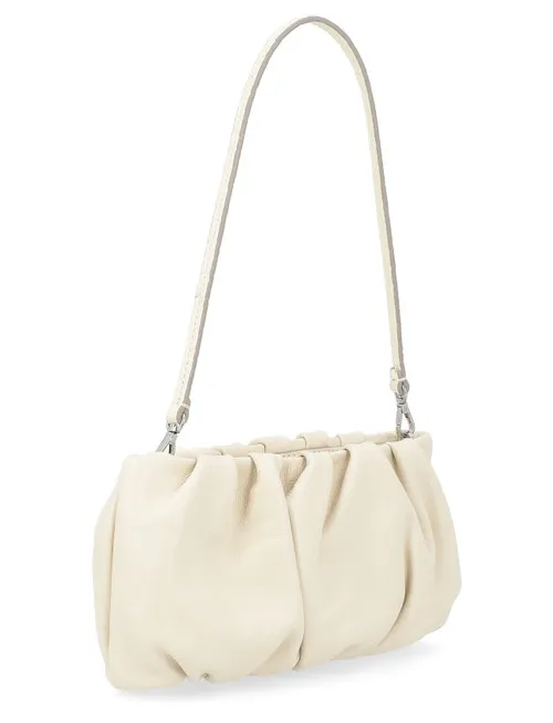 Borsa Clutch Staud Bean color crema