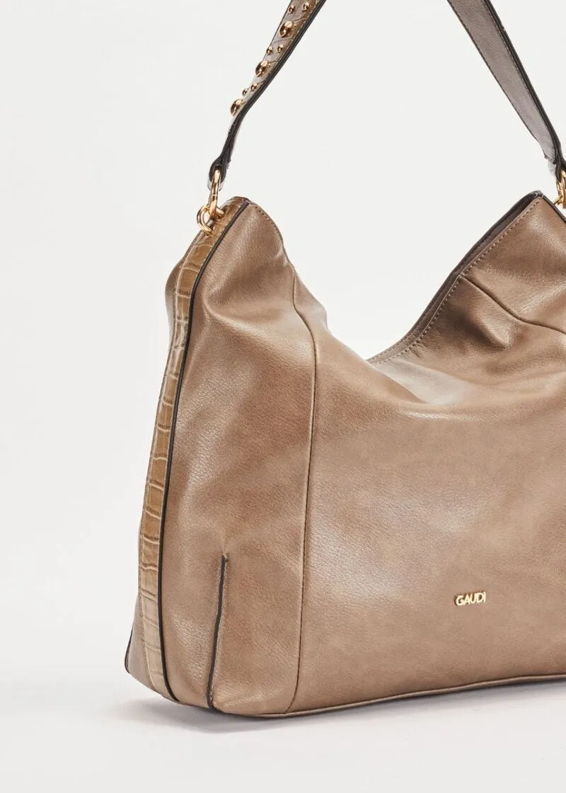 Borsa effetto pelle