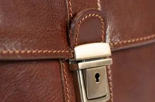 Borsa in pelle naturale Afrodita, marrone