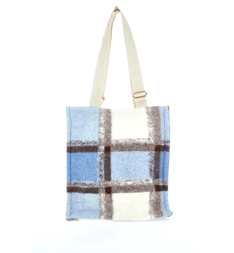 Borsa misto lana