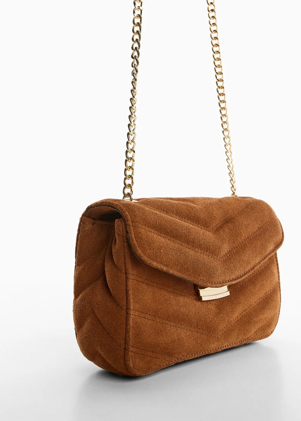 Borsa pelle imbottita