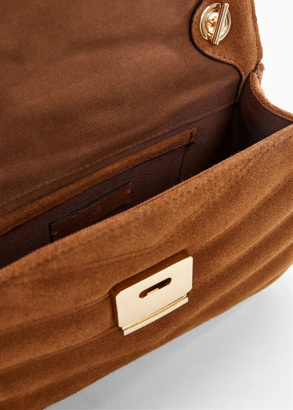 Borsa pelle imbottita