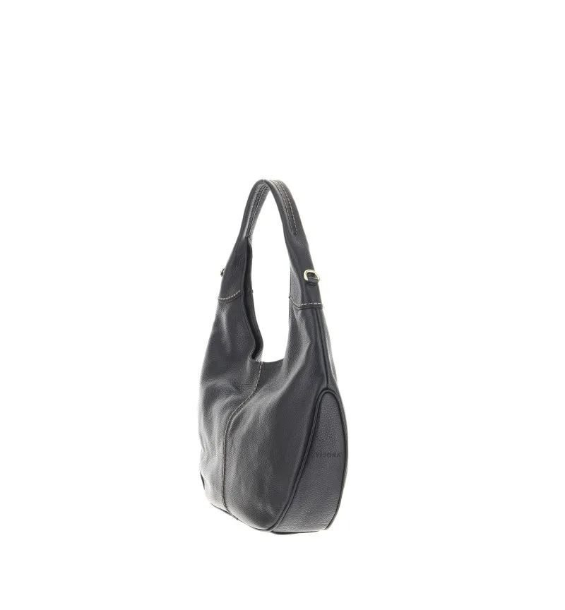 Borsa pelle martellata