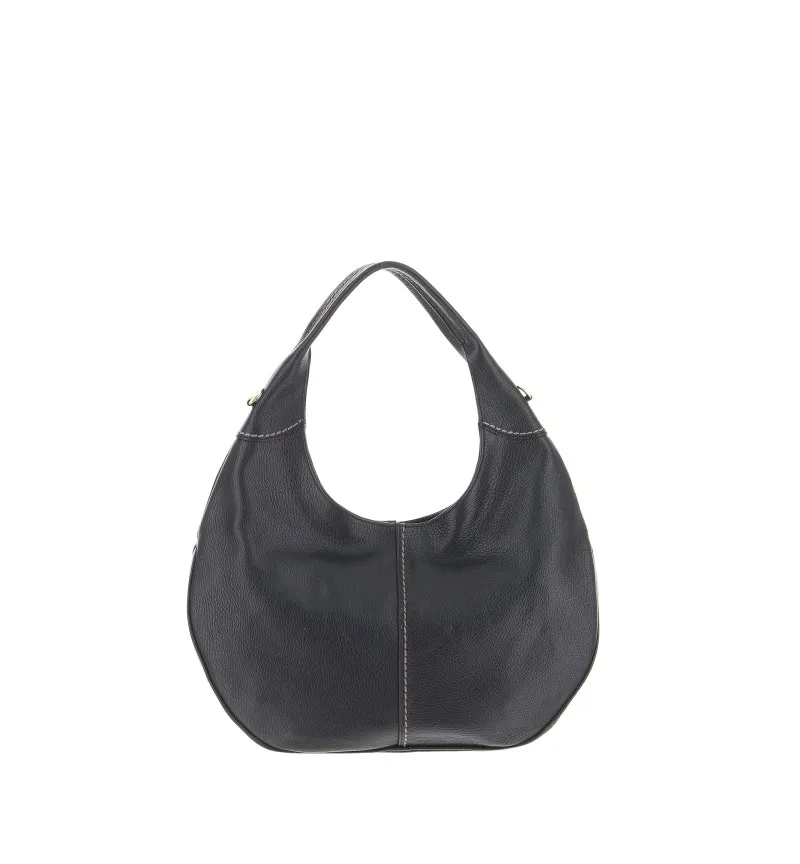 Borsa pelle martellata