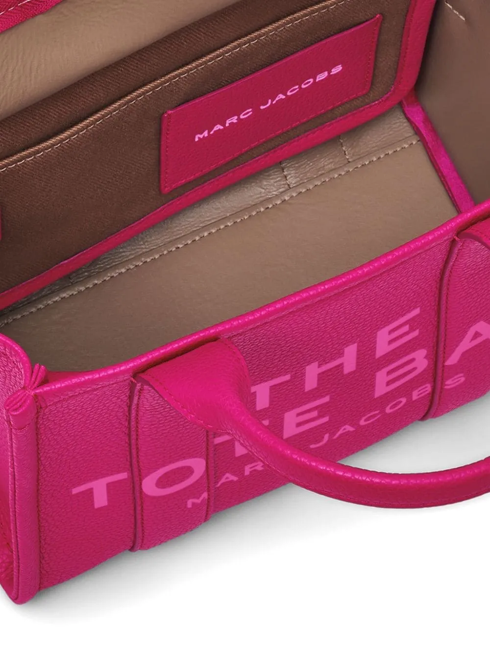 Borsa the small tote in rosa fucsia - donna