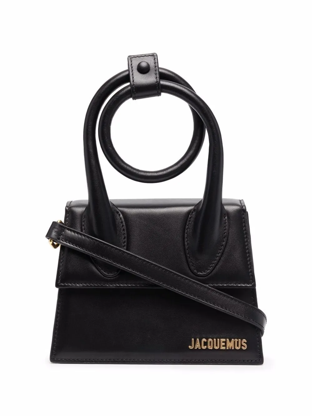 Borsa tote le chiquito noeud Jacquemus in nero - donna