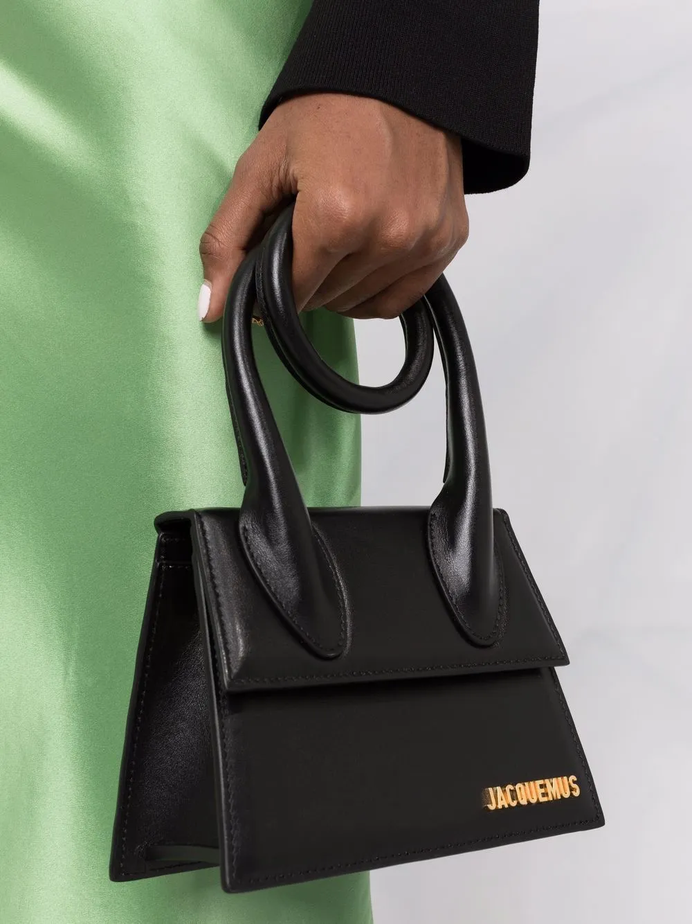 Borsa tote le chiquito noeud Jacquemus in nero - donna