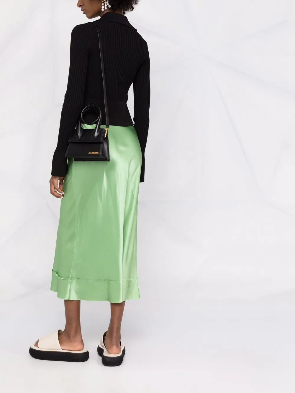 Borsa tote le chiquito noeud Jacquemus in nero - donna