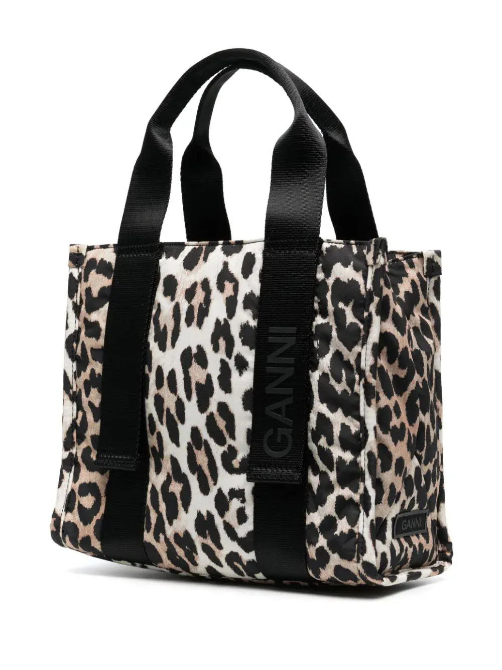 Borsa tote Leopard Tech piccola