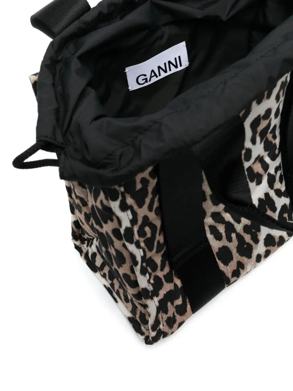 Borsa tote Leopard Tech piccola