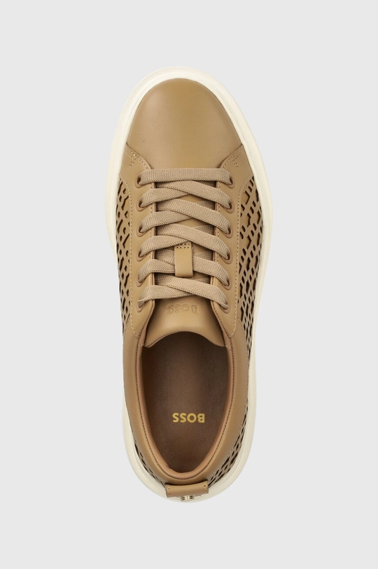 BOSS sneakers in pelle Amber