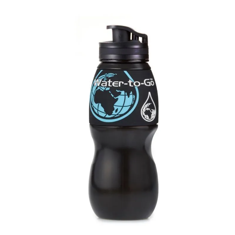 Bottiglia filtrante Water to Go Outdoor (nero)