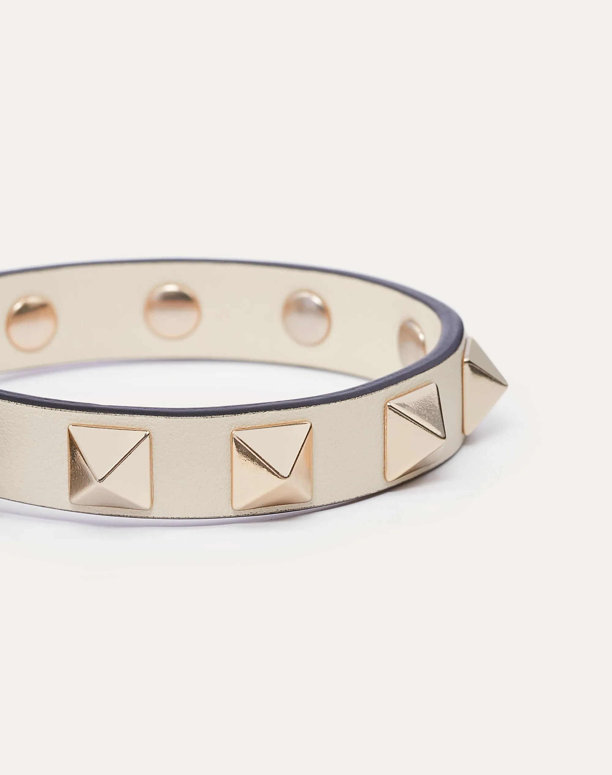 BRACCIALE ROCKSTUD IN PELLE